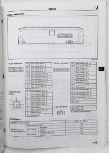 1993 Mazda 929 Body Electrical Troubleshooting Manual