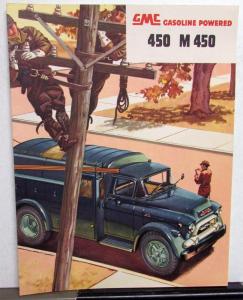 GMC 1955 450 M450 Gasoline Powered Truck Brochure