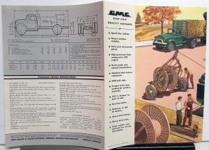 GMC 1955 450 M450 Gasoline Powered Truck Brochure