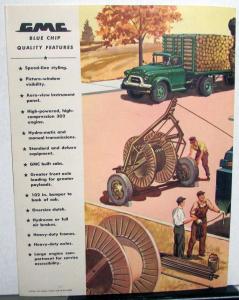 GMC 1955 450 M450 Gasoline Powered Truck Brochure