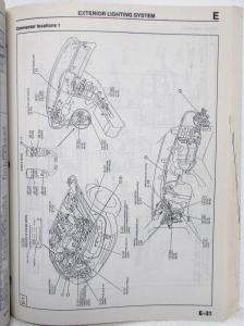 1992 Mazda 929 Body Electrical Troubleshooting Manual - 2nd Edition