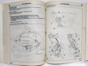 1992 Mazda MX-3 Body Electrical Troubleshooting Manual