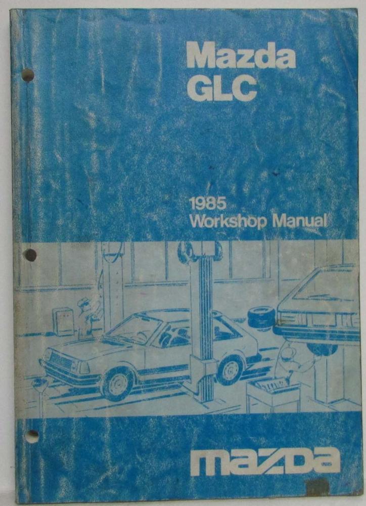1985 Mazda GLC Service Shop Repair Manual