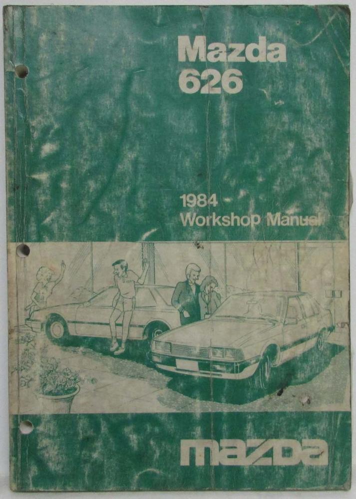 1984 Mazda 626 Service Shop Repair Manual