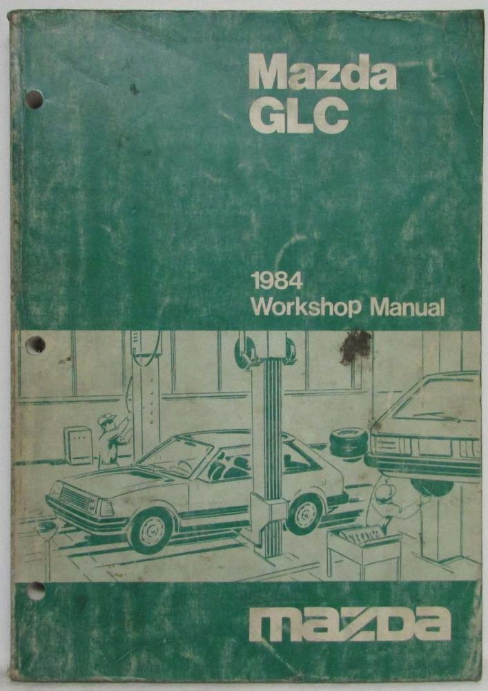 1984 Mazda GLC Service Shop Repair Manual