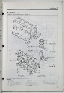 1984 Mazda GLC Service Shop Repair Manual