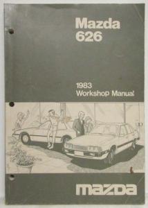 1983 Mazda 626 Service Shop Repair Manual