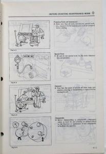 1983 Mazda GLC Service Shop Repair Manual