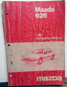 1987 Mazda 626 Service Shop Repair Manual