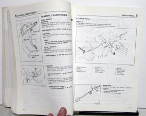 1986 Mazda 323 Service Shop Repair Manual