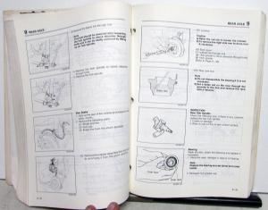 1986 Mazda 323 Service Shop Repair Manual