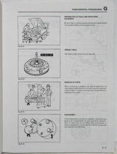 1986 Mazda 626 Service Shop Repair Manual - REPRINT