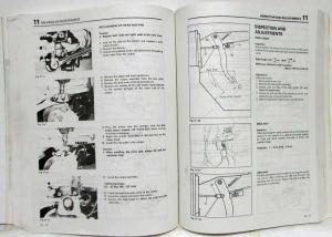 1986 Mazda 626 Service Shop Repair Manual - REPRINT