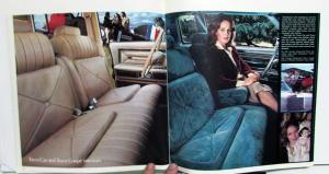 1979 Lincoln Continental Sedan Town Car Williamsburg Coupe Sales Brochure Orig