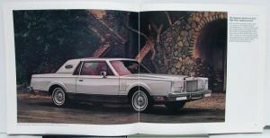 1981 Lincoln Continental Mark VI Sales Brochure Signature Series Original
