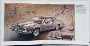 1981 Lincoln Continental Mark VI Sales Brochure Signature Series Original