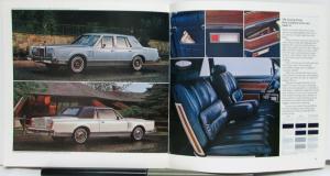 1981 Lincoln Continental Mark VI Sales Brochure Signature Series Original