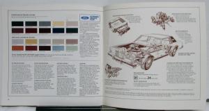 1981 Lincoln Continental Mark VI Sales Brochure Signature Series Original