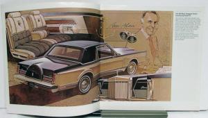 1981 Continental Mark VI Lincoln Canadian Sales Brochure Orig Sign Series Luxury
