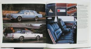 1981 Continental Mark VI Lincoln Canadian Sales Brochure Orig Sign Series Luxury