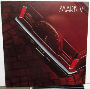 1982 Lincoln Mark VI Signature Series Revised Sales Brochure