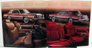 1982 Lincoln Mark VI Signature Series Revised Sales Brochure