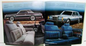 1982 Lincoln Mark VI Signature Series Revised Sales Brochure