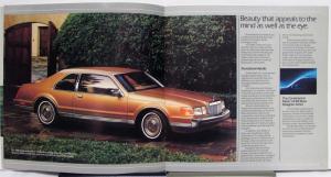 1984 Continental Mark VII A Report Sales Brochure Luxury Original