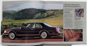 1984 Continental Mark VII A Report Sales Brochure Luxury Original