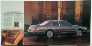 1986 Lincoln Mark VII Sales Brochure Original