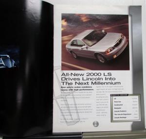 2000 Lincoln LS The Next Millennium Town Car Continental Navigator Luxury
