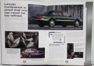 2000 Lincoln LS The Next Millennium Town Car Continental Navigator Luxury