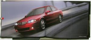 2005 Lincoln LS Sales Brochure Pull-Out Trim Selector Specs Luxury Original