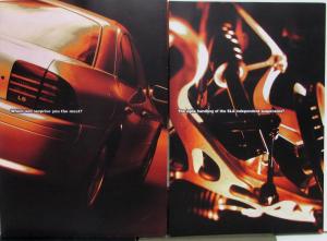 2000 Lincoln LS Postcard Included Luxury Sport Sedan Sales Brochure Original