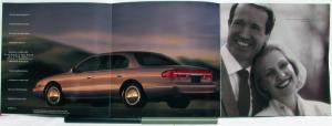 1997 Lincoln Continental CANADIAN Specs Paint Chips Sales Brochure Original