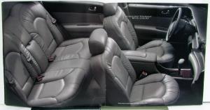 1997 Lincoln Continental CANADIAN Specs Paint Chips Sales Brochure Original