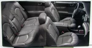 1997 Lincoln Continental CANADIAN Specs Paint Chips Sales Brochure Original