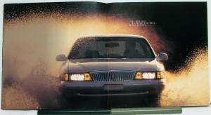 1997 Lincoln Continental CANADIAN Specs Paint Chips Sales Brochure Original