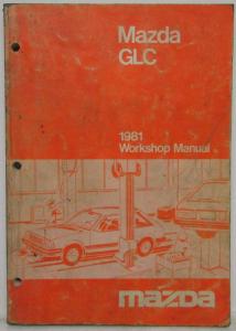 1981 Mazda GLC Service Shop Repair Manual