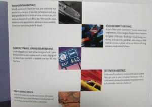 1996 Lincoln Commitment Sales Brochure Owning Benefits Folder Original