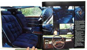 1979 Lincoln Mark V & Continental Prestige Sales Brochure Tom Selleck - Canadian