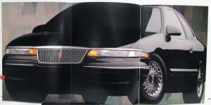 1996 Lincoln Mark VIII Sales Brochure Paint Chips Specifications Luxury Original