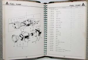 1972 Mazda 1600 Pickup Truck Parts Book Catalog for US