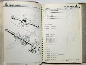 1972-1975 Mazda 808 Sedan & Coupe Parts Book Catalog Vol 2
