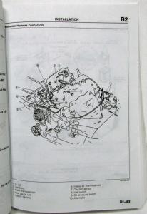 1993 Mazda MPV Service Shop Repair Manual