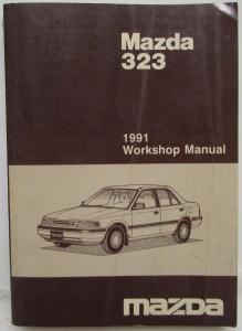 1991 Mazda 323 Service Shop Repair Manual