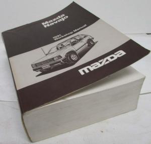 1991 Mazda Navajo Service Shop Repair Manual