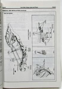 1991 Mazda Navajo Service Shop Repair Manual