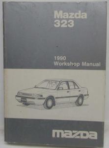 1990 Mazda 323 Service Shop Repair Manual