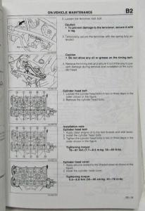 1990 Mazda 323 Service Shop Repair Manual